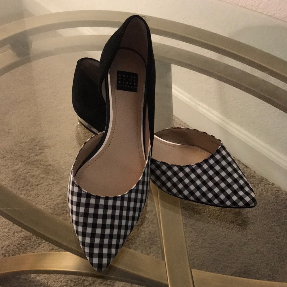 White House Black Market Flat Shoes